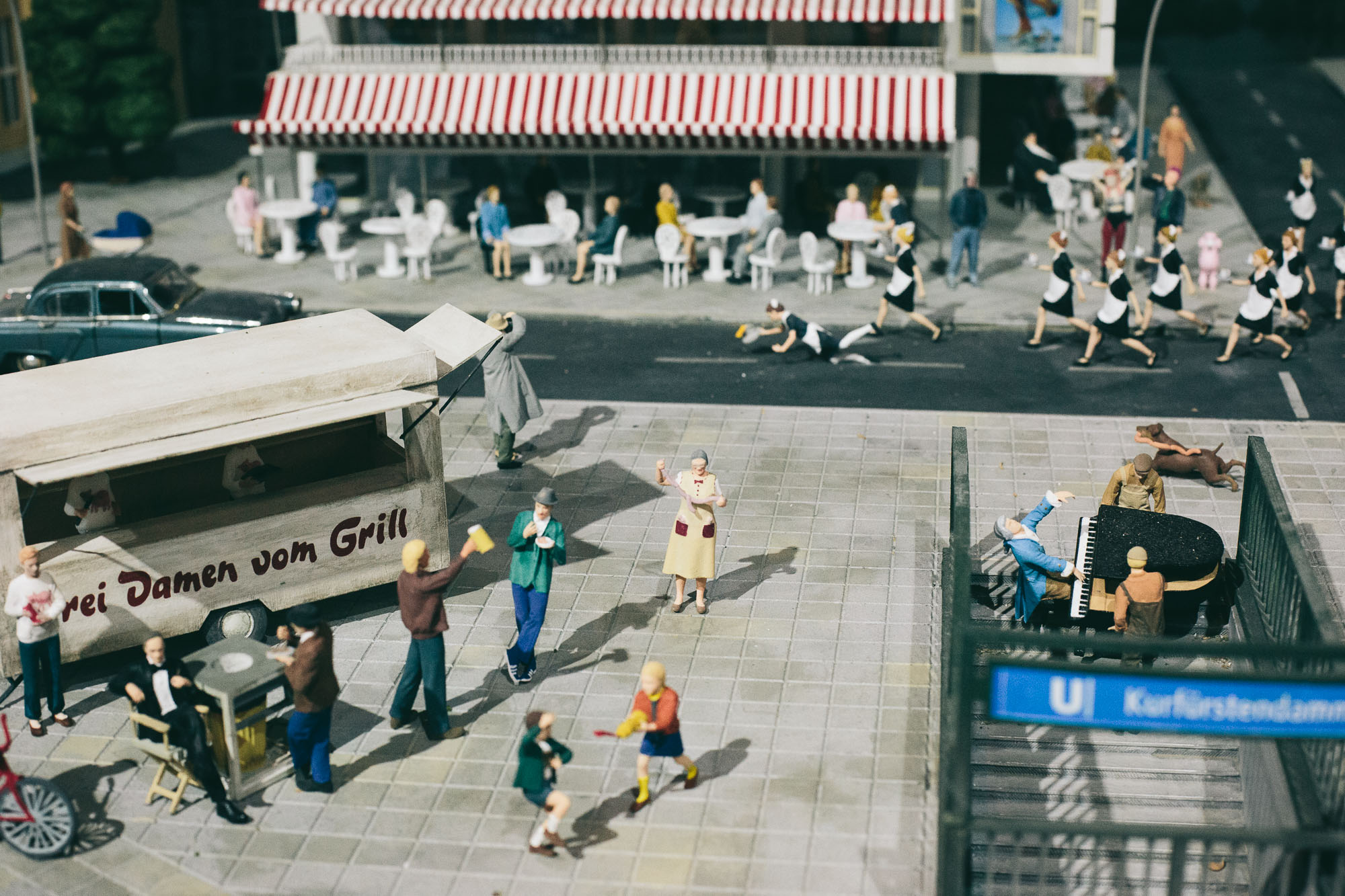 Im Little BIG City Berlin gibt es viele verschiedene Miniatur-Bewohner